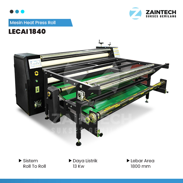 Mesin Heat Press Roll To Roll LECAI 1840